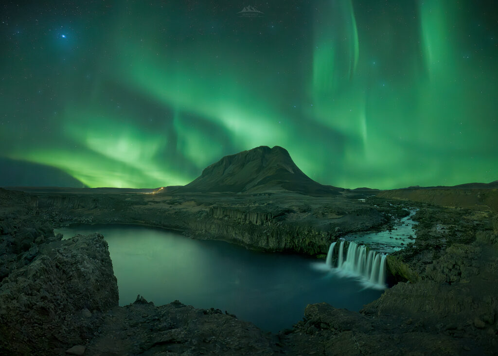 Aurora boreal en Islandia